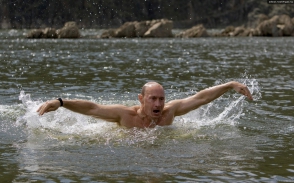 Владимир Путин: «Заняться водным поло? Не утонуть бы»