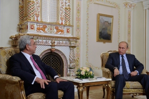 Սարգսյանն ու Պուտինն անդրադարձել են ԼՂ հակամարտության կարգավորման գործընթացի ներկա փուլին
