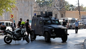 В Турции задержан грузовик, перевозивший 5,5 тонн взрывчатки