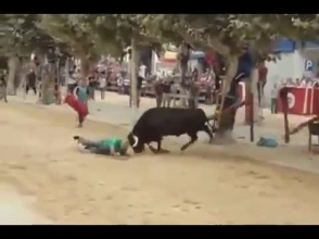 Бык убил 70-летнего мужчину на празднике в Португалии (видео)