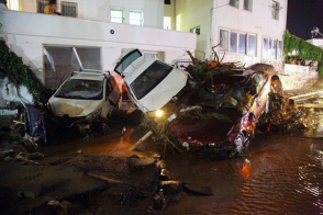 В курортном городе Бодрум на западе Турции произошло наводнение (видео)