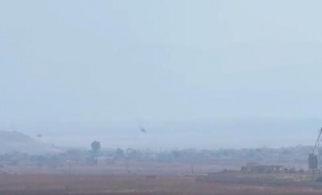 Обнародовано видео боевого применения российских вертолетов в Сирии (видео)