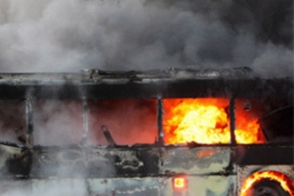 Դավիթաշենում ավտոբուս է այրվել