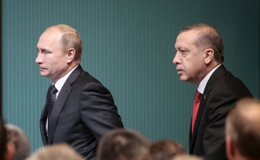 Эрдоган обсудил с Путиным визит Асада в Москву