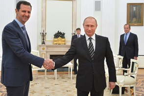 Башар Асад 20 октября посетил с рабочим визитом Москву (видео)
