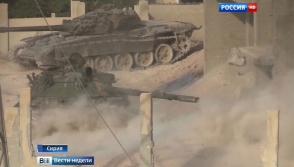 Сирийская армия сжимает кольцо окружения в районе Дамаска (видео)