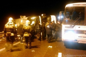 Մոսկվայից Երևան եկող ավտոբուսը վթարի է ենթարկվել. 7 զոհ, 42 տուժած (լրացված, տեսանյութ)