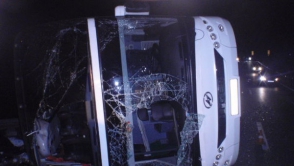 Водитель попавшего в ДТП под Тулой автобуса заснул за рулем – МВД России