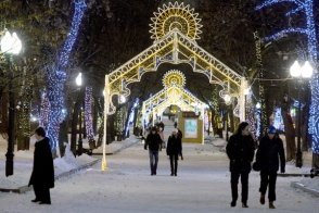 Ամանորին Մոսկվան կզարդարվի 100 կմ–ոց արտասովոր փայլերով