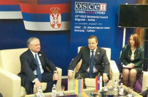 Հայաստանի արտգործնախարարը հանդիպել է ԵԱՀԿ գործող նախագահին