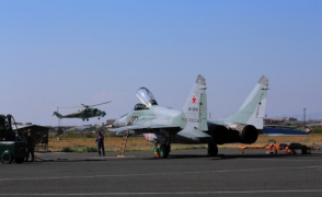 «Էրեբունի» օդանավակայանի ռուսաստանյան ավիախումբը համալրվել է 7 ռազմական ուղղաթիռով