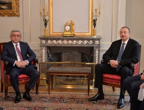 В Швейцарии началась встреча Саргсян-Алиев