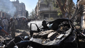 В сирийском Хомсе произошел тройной теракт (видео)