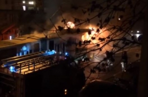 В Стамбуле взорвался украинский грузовик с мандаринами (видео)