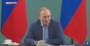 Путин назвал настырной дзюдоистку, с которой отрабатывал приёмы (видео)