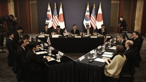 США, Япония и Южная Корея условились «надавить» на КНДР