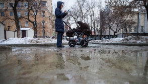 Атлантический циклон принес в Москву аномально теплую погоду