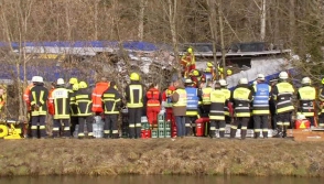Причиной трагедии в Баварии предположительно стал человеческий фактор (видео)