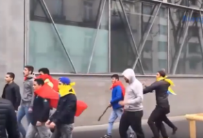 Փարիզում քրդերը ծեծել են Հայաստանի դեմ ցույց անող ադրբեջանցիներին