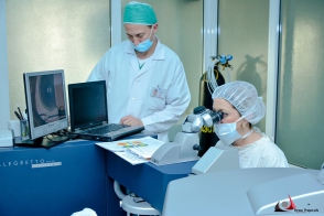 Տեսողության տարբեր խանգարումների լազերային շտկում Ս.Վ.Մալայանի անվան Ակնաբուժական Կենտրոնում