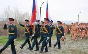Ռուսական ռազմակայանի զինծառայողները մասնակցել են Հաղթանակի օրվա զորահանդեսի փորձին