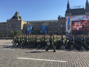 Парад Победы на Красной площади (видео)