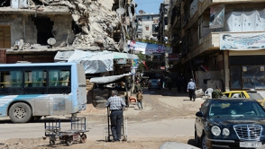 В результате обстрела боевиками рынка в Алеппо погибли мирные жители