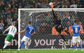 Италия, Бельгия и Ирландия вышли в 1/8 финала чемпионата Европы (видео)