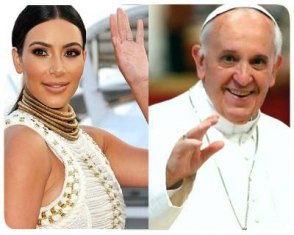От Ким Кардашян до Папы Римского