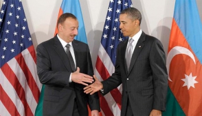 Алиев надеется на усилия США в урегулировании Карабахского конфликта
