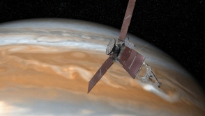 Американский зонд «Juno» вышел на орбиту Юпитера (видео)