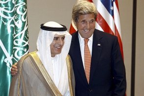 Джон Керри и глава МИД Саудовской Аравии обсудили ситуацию на Ближнем Востоке