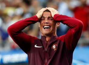 Евро-2016: слезы счастья Роналду (видео)