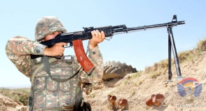 В районе Талиша ВС Азербайджан применили гранатомет