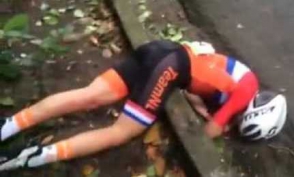 Велосипедистка из Нидерландов сломала позвоночник в гонке на Олимпиаде