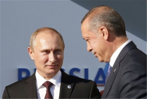Сегодня в Петербурге пройдет встреча Путина с Эрдоганом