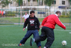 Рио-2016: борцы вольного стиля провели тренировку в олимпийском городке (видео)