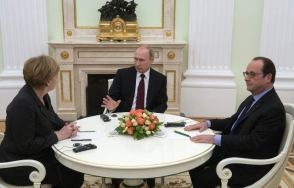 Պուտինն Օլանդին և Մերկելին պատմել է Ուկրաինայի սադրանքների մասին