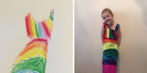 Զգեստներ՝ երեխաների նկարած նկարների հիման վրա (ֆոտոշարք)