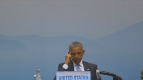 Барак Обама заснул во время саммита G20 в Китае (видео)