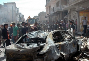 В Хомсе взорвался заминированный автомобиль