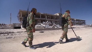 Военные Сирии начали разминирование Алеппо (видео)