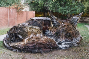 Նկարիչն աղբը կենդանիների է վերածում՝ պայքարելով շրջակա միջավայրի աղտոտման դեմ (ֆոտոշարք)