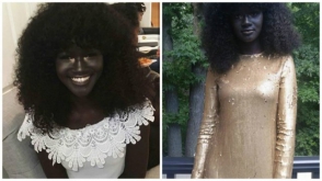 Աշխարhի ամենասևամորթ աղջիկը՝ ամսագրերի շապիկներից (ֆոտոշարք)