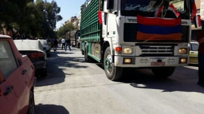 Гуманитарная помощь из Армении доставлена в Алеппо (фото)