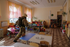 Հրդեհ է բռնկվել Երևանի մանկապարտեզներից մեկում, երեխաները տարհանվել են