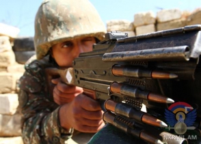 На северном, южном и восточном направлениях ВС Азербайджана применили снайперские винтовки