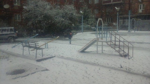 Օրվա կադրեր. Սպիտակն ու Գյումրին այս պահին