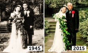 98–ամյա ամուսինները 70 տարի անց վերստեղծել են իրենց հարսանիքի օրը (ֆոտոշարք)