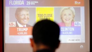 Дональд Трамп побеждает в ключевых штатах (видео, обновляется)